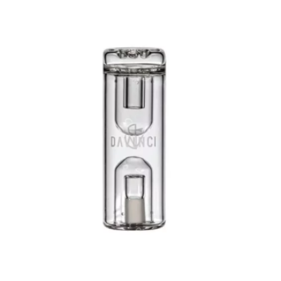 This Hydrotube is made of high-strength borosilicate glass that cools and filters the steam. It fits any 10mm ground glass connector. Try with DAVINCI IQ2, IQC or DAVINCI MIQRO models