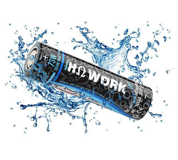 HOHM WORK 18650 Battery - 25.3A - 2547mAh - Super Vape Store