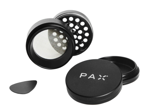 PAX Grinder 4 Part Matte Black - Super Vape Store